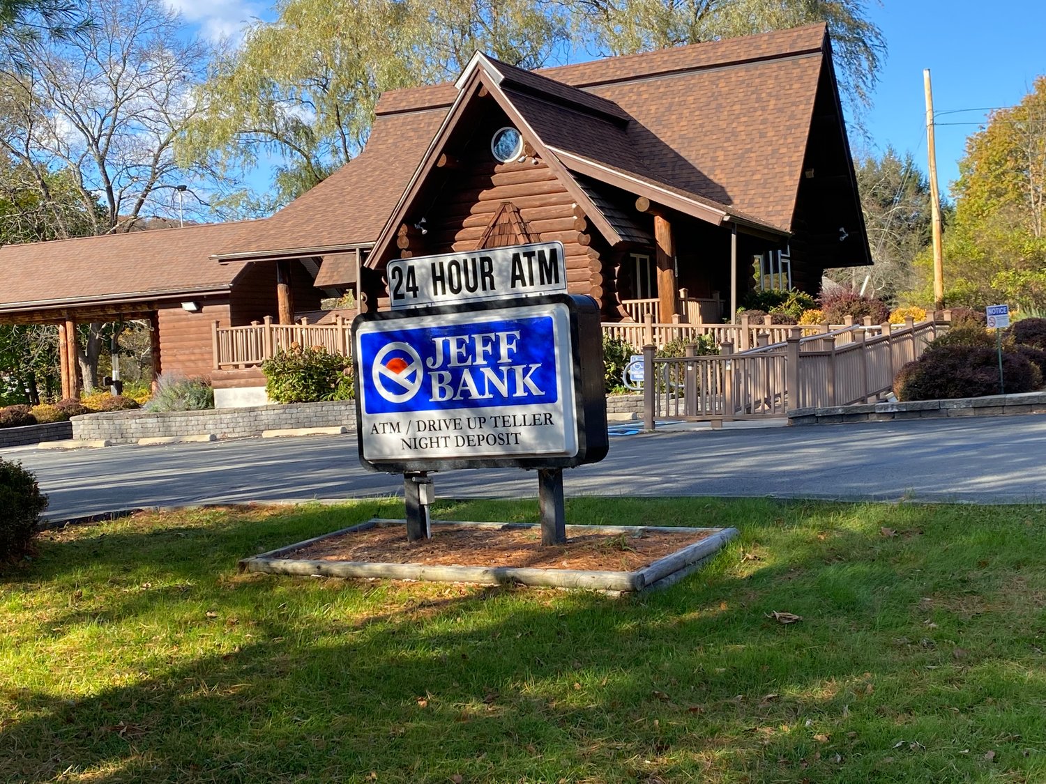 The Narrowsburg branch of the Jeff Bank is scheduled to close in February 2022.